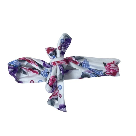 Shenzhen Toddler Girl's Green and Purple 3-Piece Florals Set Sz 3-6M - Picture 3 of 16